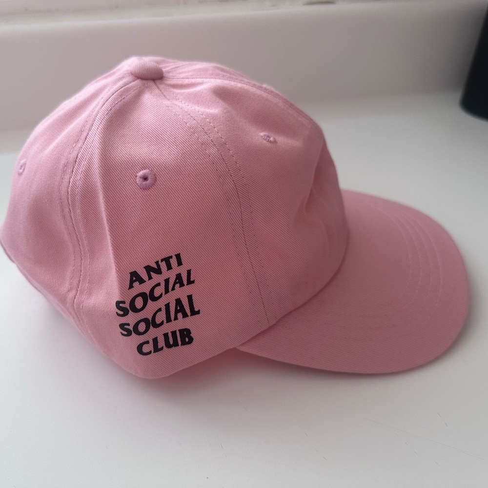Anti Social Social Club Pink Cap